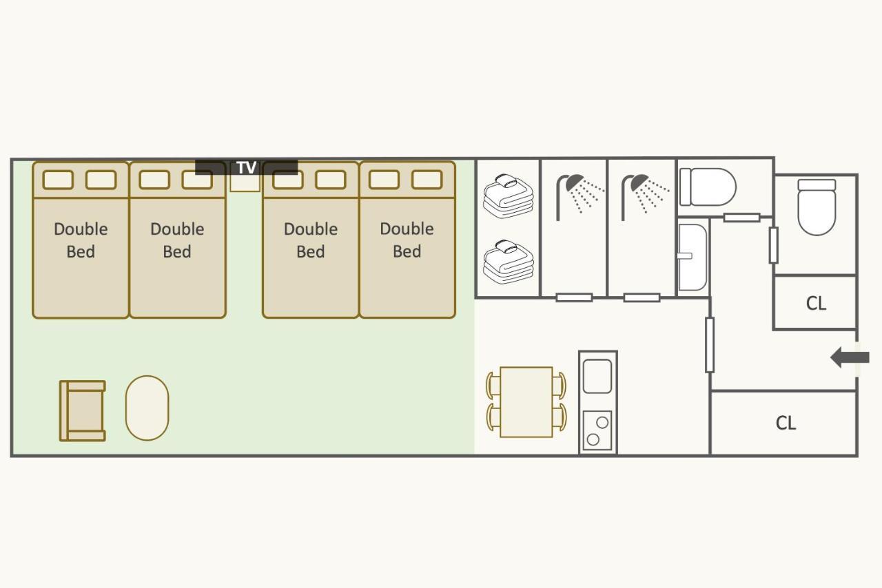 Casa Comoda Nanba Осака Екстер'єр фото